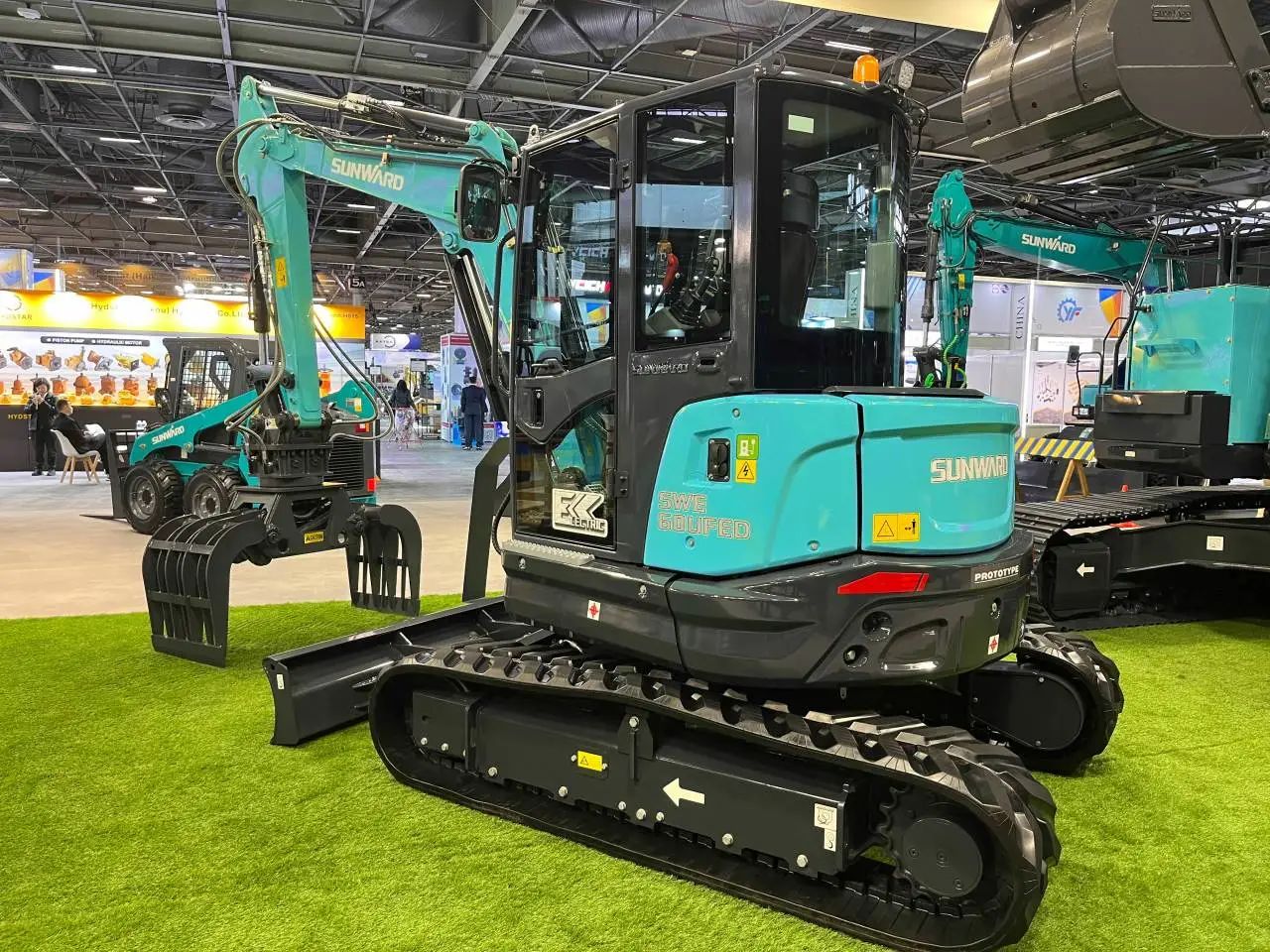 赢战INTERMAT 2024！bti体育智能土方机械深耕全球高端市场