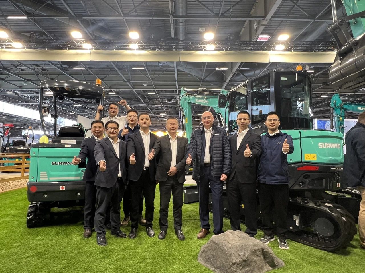 赢战INTERMAT 2024！bti体育智能土方机械深耕全球高端市场