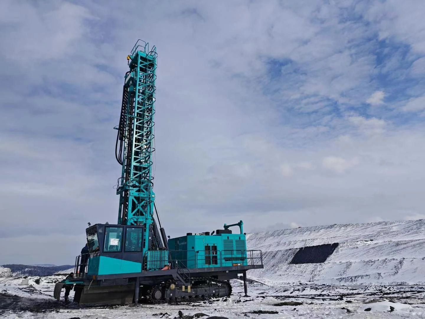 月钻进42888米，bti体育智能牙轮钻机施工效能再创新高