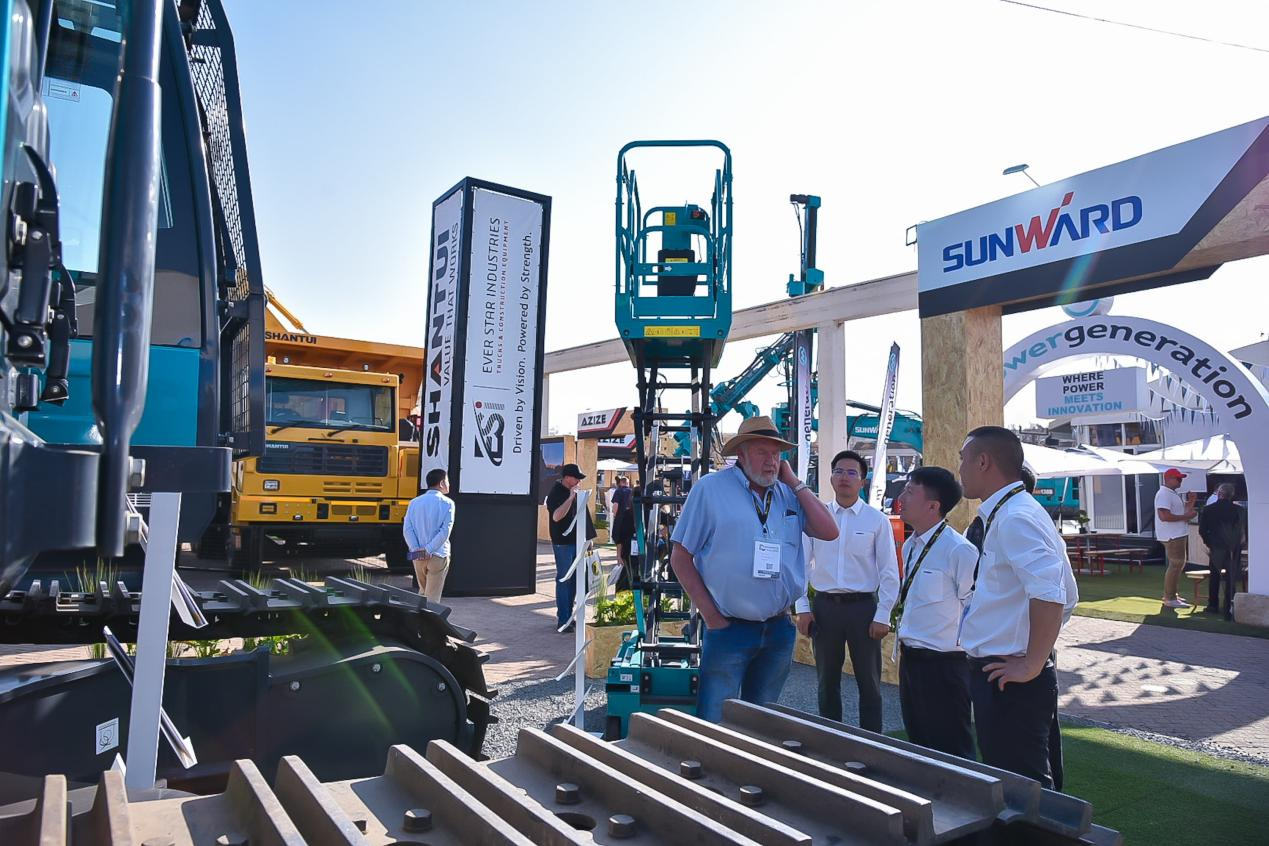 逾越山海，沉器远航！bti体育智能亮相南非最大矿业展会