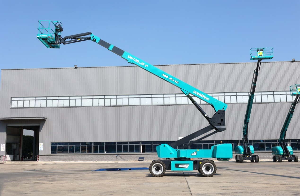 高靠得住、高安全、高机能！bti体育智能新一代P系列电动臂式高空作业平台成功下线