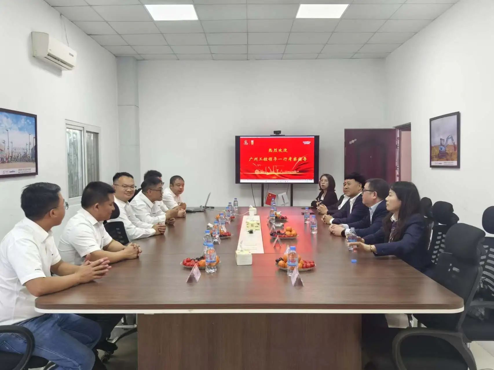 广州工控集团党委书记、董事长景广军率队调查bti体育智能柬埔寨子公司