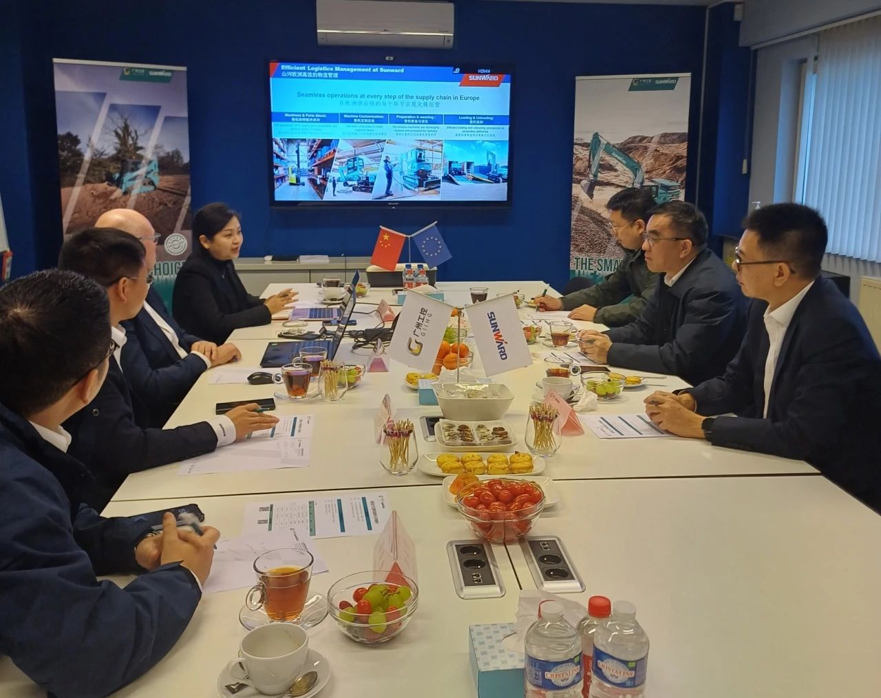 广州工控集团总经理王福铸率队调查bti体育智能欧洲子公司