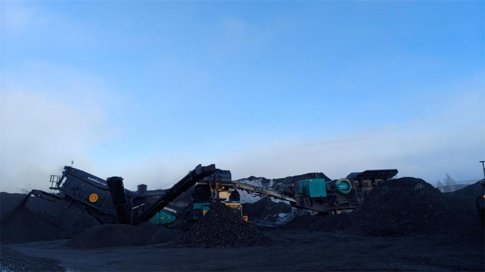 不惧-30℃极寒挑战，bti体育普石勒破碎筛分设备不变运行！