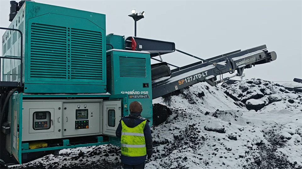 不惧-30℃极寒挑战，bti体育普石勒破碎筛分设备不变运行！