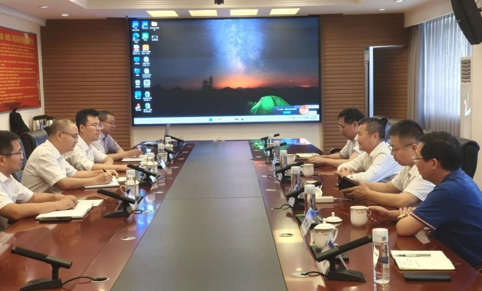 bti体育智能与中国六冶深入合作，达成共识