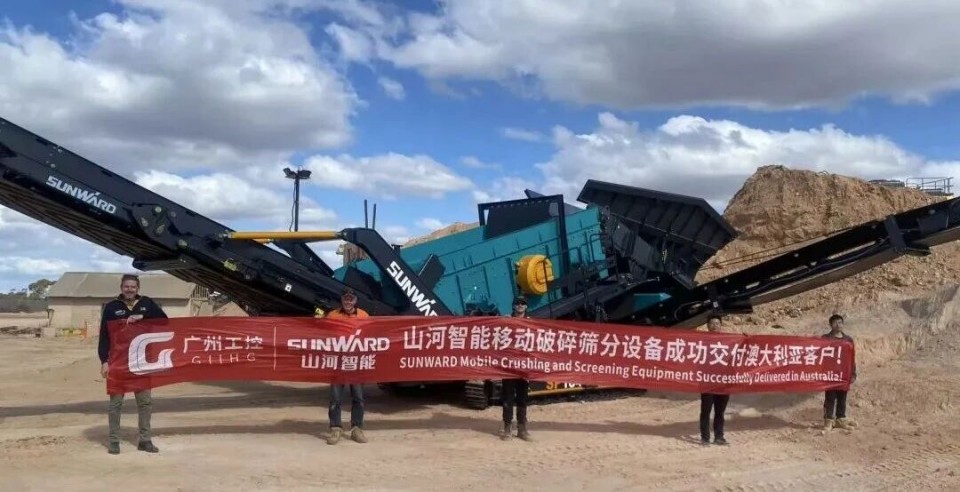 高效环保深受认可！bti体育智能破碎筛分设备首进澳洲市场