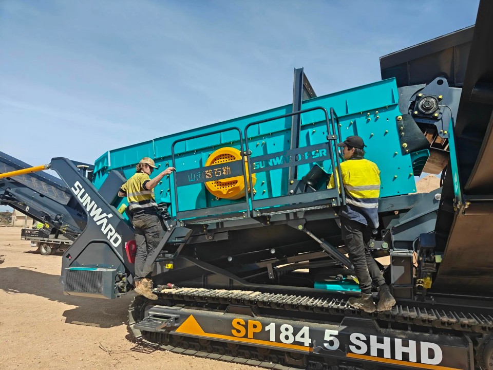 高效环保深受认可！bti体育智能破碎筛分设备首进澳洲市场