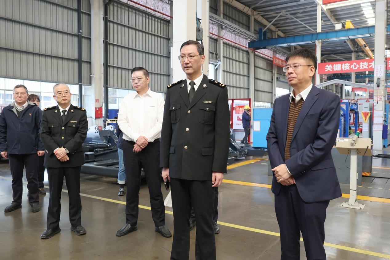 长沙海关关长、党委书记顾炯调研bti体育智能