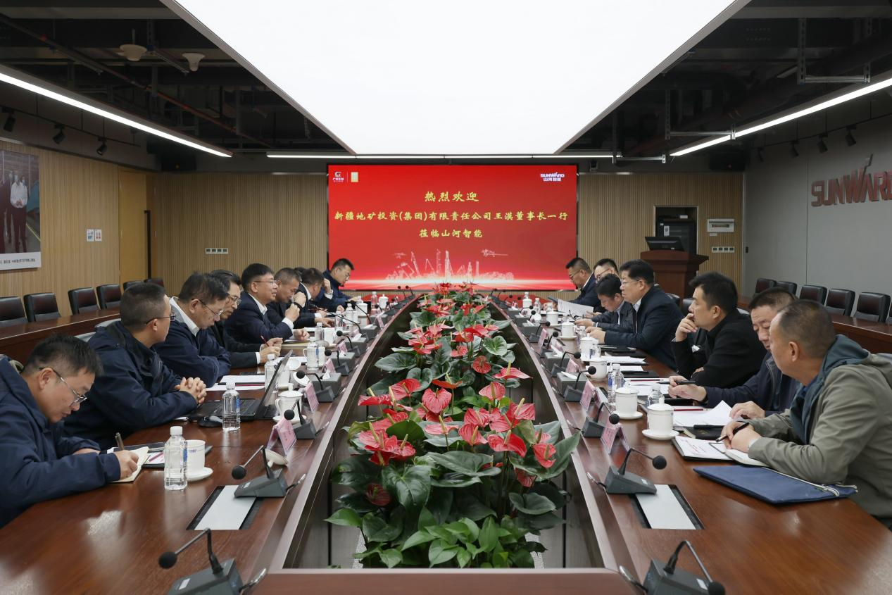 新矿投资集团党委书记、董事长王漠到访bti体育智能