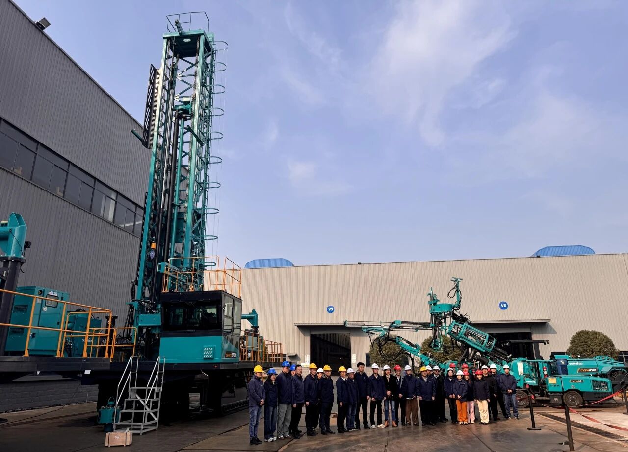 bti体育智能最大牙轮钻机进军南美高端矿山市场，彰显中国造作硬实力